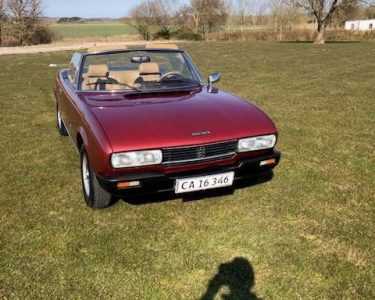 Peugeot 504 2,0 Pininfarina 103HK Cabr.